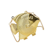 Modern Shoulder Bag Acrylic Bag Suitable-Golden chain with be