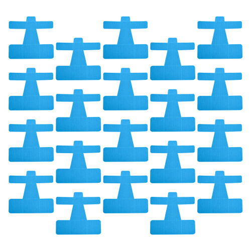 20pcs/pack Discreets Toe Alignment Patches All Cotton-Blue