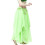 Colorful Middle Eastern Style Dance Skirt Soft-Fruit green 1