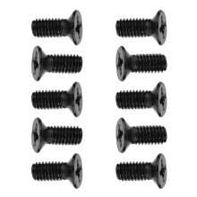 10Pcs Replacement Hard Drive Mounting Screws-Black for 2.5inch