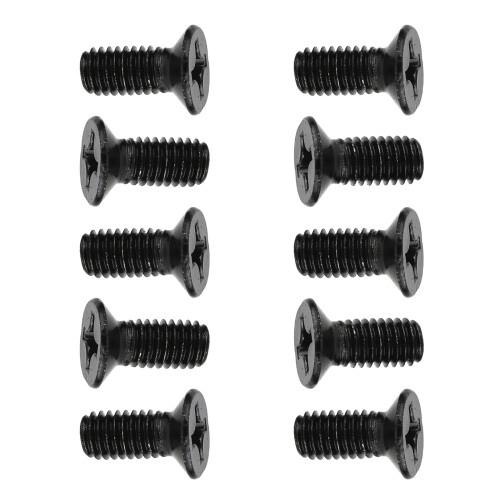 10Pcs Replacement Hard Drive Mounting Screws-Black for 2.5inch