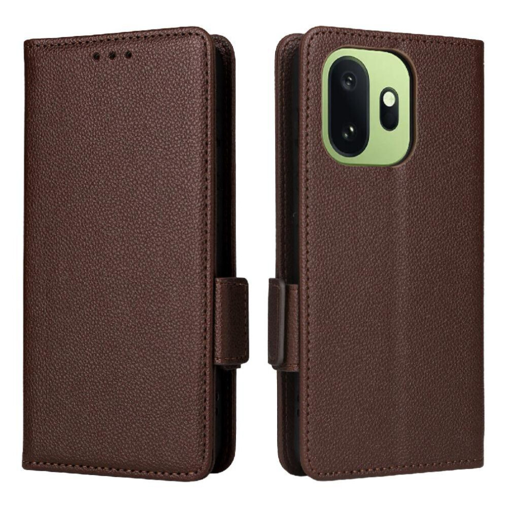 Flip Case For Oneplus 15T 5G Pu Leather Side Buckle Wallet Card Slots Holder Magnetic 764563385195