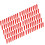 100Pcs Level Wedges Tile Spacers for Flooring Leveler-Red 1