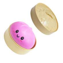 Oversized Steamed Bun Massage Toy Helps Reduce Stress Has-pink