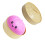 Oversized Steamed Bun Massage Toy Helps Reduce Stress Has-pink 1