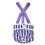 Secure Dog Diaper for Active Female Pet-purple. stripes M. 1