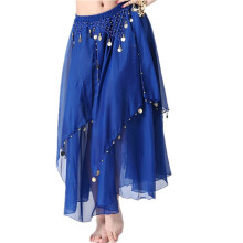 Distinctive Coin Adorned Belly Dance Skirt Lightweight-SSS