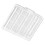 Clear Battery Storage Box PP Case for 4 2A 3A Cells-1Pcs 1