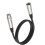 PVC Coated XLR Microphone Cable for Reliable Connection in-1.8m 1