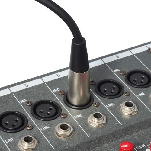 PVC Coated XLR Microphone Cable for Reliable Connection in-1m 2