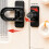 Refrigerator Door Lock Adhesive Keyless Freezer Locks-Silver 2