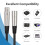 PVC Coated XLR Microphone Cable for Reliable Connection in-1m 6