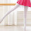 Girls 90D Soft Opaque Footed Dance Tights Solid Color-White S 7