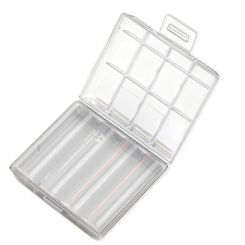 Efficient Battery Organizers Quick Open Close Lid for 4pcs-5Pcs 1