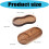 Effective Wooden Grinding Base Tray For-Inner diameter 6.2cm 4