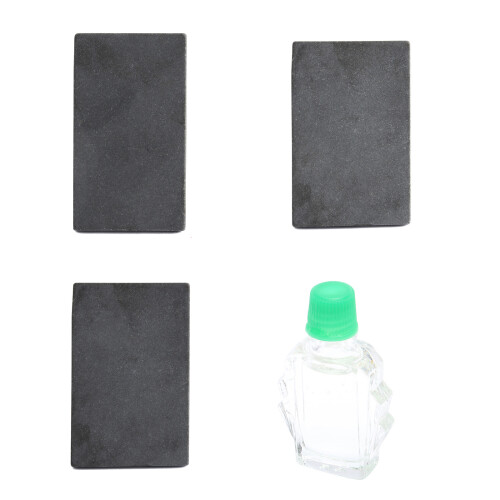 Gouden teststeen/zure oplossing voor-100x50x8mm 1
