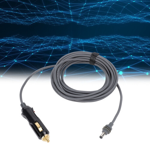 Câble d'alimentation DC pour satellite 18AWG noir 2.5m/8.2ft