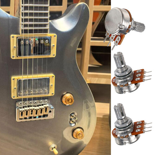 3Pcs Electric Guitars Control Pot A1M Split Shaft Guitar Amp 1