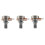 3Pcs A1M Split Shaft Guitar Potentiometers Replacement Volumes 7