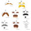 Mustache and Eyebrows, Funny Cosplay Costume-4 4