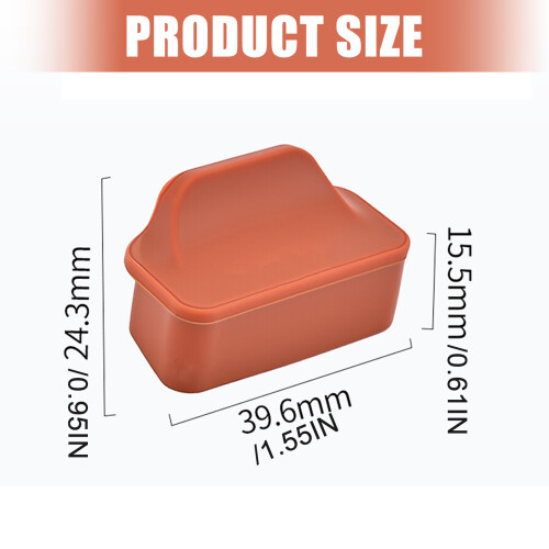 Waterproof Dustproof Port Protector Universal Silicone-Red 2