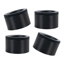 4 Pieces Durable Adjustable Cabinet Legs Plastic-Diameter 4.98m