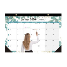 2026-2027 Wall Calendar Monthly Planner from Jan 2026 to- 007