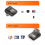 90 Degree HDTV Coupler 8K UHD 2.1 For Computer-Light black 165T 4