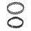 Handgefertigtes Unisex-Armband mit schwarzen-Wohnung 2