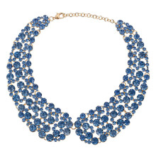 Fonkelende steentjes kraag ketting elegante sieraden voor-LZS