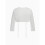 Traditional German Dirndl Top Long Sleeve Lace Design-White XL 5
