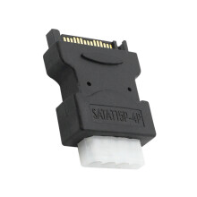 Universele SATA's naar grote 4-pins IDE-voedingsconnectoren-Wit