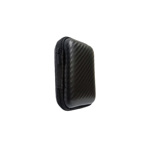 Carbon Fiber Design Tool Storage Case Shockproof-11.5x8x4cm