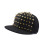 Adjustable Size Rivets Baseball Hat Light weight Polyester-Gold 1