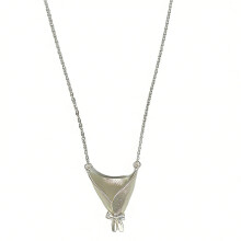 Collier pendentif emballage Bouquet tendance, cadeau élégant