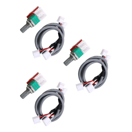 Abgeschirmtes Drahtvolumen-Potentiometer Duplex-3 Sätze