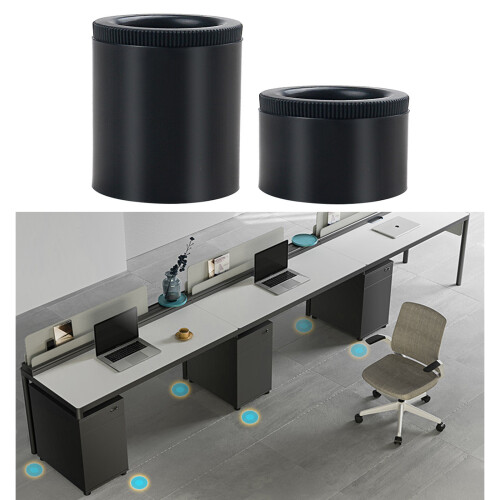 4 Pieces Durable Adjustable Cabinet Legs Plastic-Diameter 4.98m 2