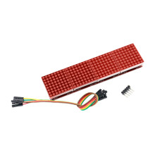 Module matriciel Compact MAX7219, affichage intégré 4 en-Rouge