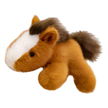 Adorable poupée en peluche Animal pour soulager le-cheval