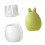 Mallette de rangement en Silicone, moules en forme d'œufs-5768C 1