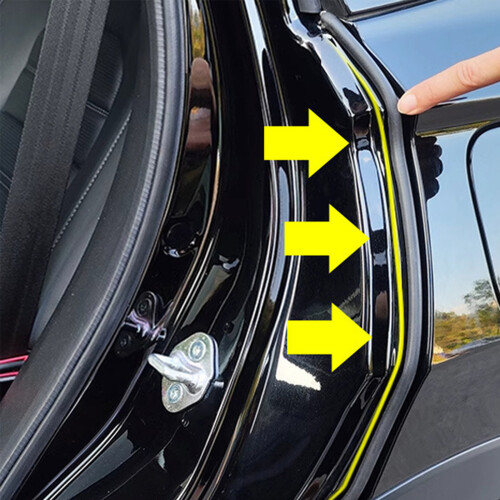 Sterke rubberen afdichtingstrips voor auto's,-2,4 meter 1