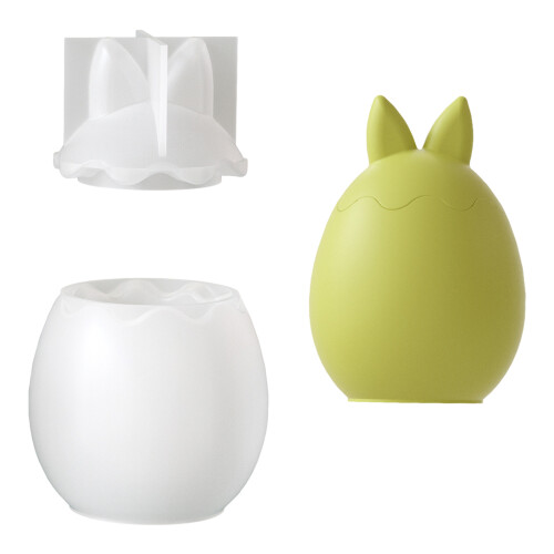 Kaninchen-Eier-Form, Kerzenbecherform, Bastelformen,-5768C