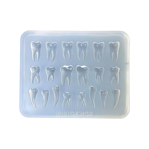 Silicone Teeth Mould Safe for Crafting Needs and Easy Cleaning-2