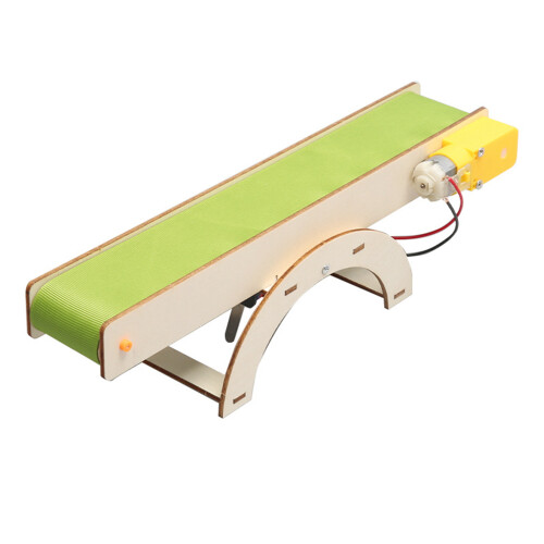 Compact Tabletop Conveyor With Photoelectric Counter For Labs
