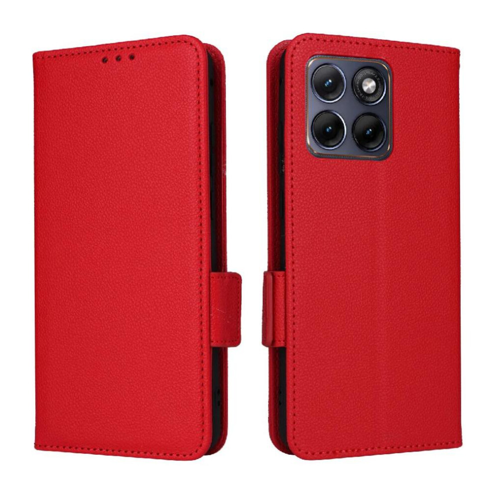 Flip Case For Motorola Edge 70 Fusion Card Slots Holder Wallet Side Buckle Magnetic Pu Leather 764563385799