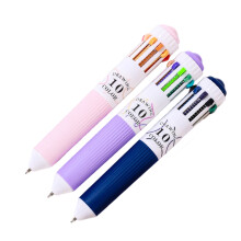 3/6 stuks veelkleurige pen 10-kleur-in-1 balpen voor het maken-2