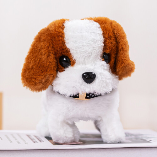 Jouet de marche, figurine de chiot, poupée festive, décors-HAG
