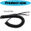 Simple Installation 8 Pin Microphone Cord Featuring Strong & 2