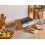 Beliani Bread Bin EPICURIEN Bamboo Black 2