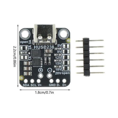 HUSB238 I2C Dynamic Current Power Management Device 2